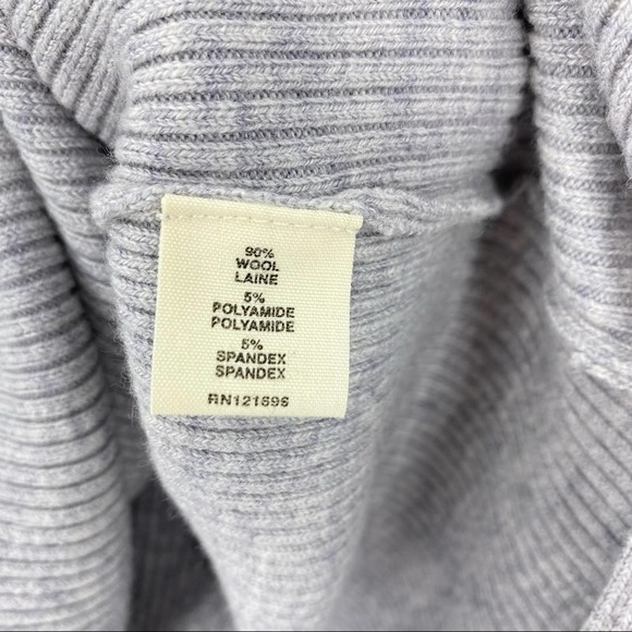 Demylee Ribbed Sweater Dress Wool Blend sz S - Picture 6 of 6